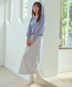 Feroux 【洗える】Vネック プルオーバー ニット