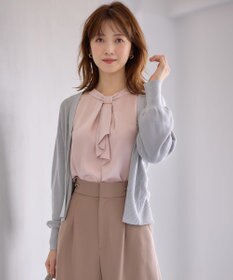 ANY SIS 【洗える】ショートレングストッパー カーディガン