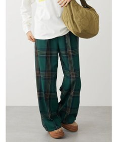 CRAFT STANDARD BOUTIQUE センタープレスチェックパンツ