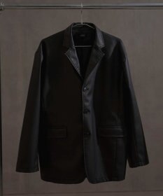 WEGO PUシングルテーラードジャケット