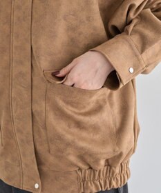 Green Parks ・ＥＬＥＮＣＡＲＥ　ＤＵＥ　スエードポンチブルゾン