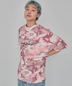 WEGO 【ユニセックス着用ITEM/MLサイズ展開】カモフラグラフィックT（SS）