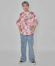 WEGO 【ユニセックス着用ITEM/MLサイズ展開】カモフラグラフィックT（SS）