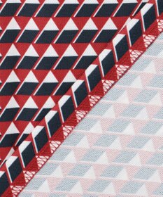 23区GOLF 【MEN】フラッグ総柄ポロシャツ