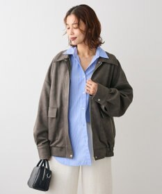 Green Parks ・ＥＬＥＮＣＡＲＥ　ＤＵＥ　スエードポンチブルゾン