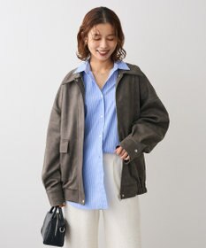 Green Parks ・ＥＬＥＮＣＡＲＥ　ＤＵＥ　スエードポンチブルゾン