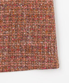 自由区 ラメノットファンシーツイード スカート