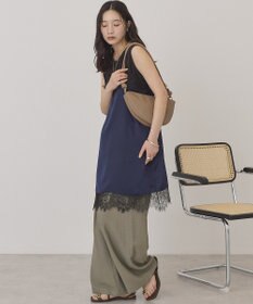 AMERICAN HOLIC レースサテンキャミワンピース