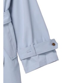 earth music&ecology 着流しロングトレンチ