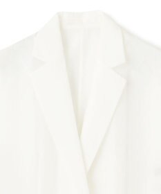 uncrave シアーオーガンジー テーラードジレ