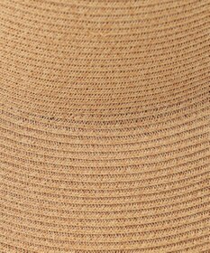 #Newans 【UVカット/洗える/折り畳み可能】ビッグリボンストローハット