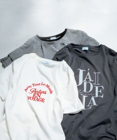 組曲 GIZAコットンタックスリーブ Tシャツ