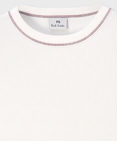 Paul Smith 【洗える】カラーステッチ リブ カットソー