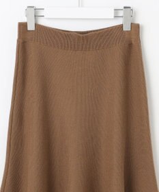 自由区 S 【カタログ掲載】ウールミラノニットフレア スカート