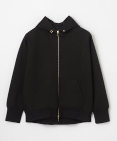 ANY L ラメダンボールダブルジップパーカー