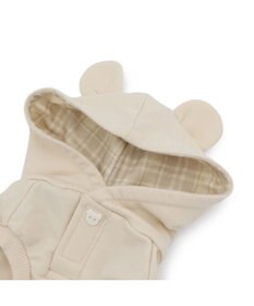 PET PARADISE ペットパラダイス くまちゃん パーカー 《ベージュ》 小型犬