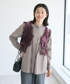 CRAFT STANDARD BOUTIQUE ベロアレース付きベスト