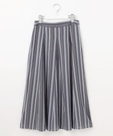 J.PRESS LADIES L 【洗える】ランダムストライプ スカート