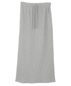 Green Parks 楽ちんＩラインリブスカート