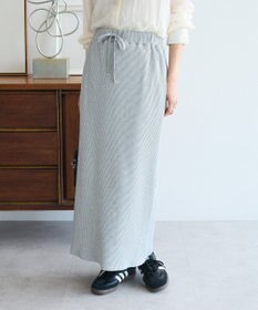 Green Parks 楽ちんＩラインリブスカート