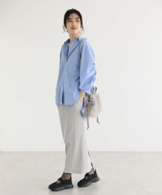 Green Parks 楽ちんＩラインリブスカート