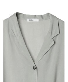 CRAFT STANDARD BOUTIQUE レーヨンワイドシャツ