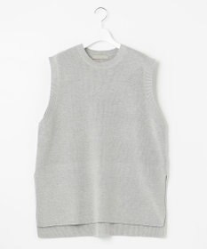 UNFILO 【抗菌防臭】片畔ニットベスト