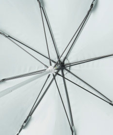 ランバン オン ブルー 晴雨兼用日傘 長傘 ビジュー付きオーガンジー