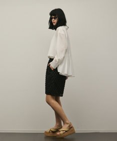 GRACE CONTINENTAL モチーフチュールパンツ