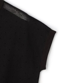23区 L 【先行予約/WEB&一部店舗限定カラーあり】シアードット フレンチスリーブ ニット