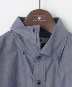 JOSEPH ABBOUD 【キングサイズ・環境配慮型素材】ビオグレースシャンブレー シャツ