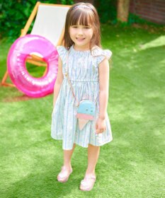 ANY KIDS 総柄 サマーワンピース