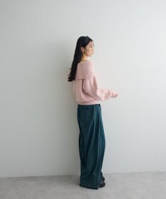 Green Parks オフショルダーニット