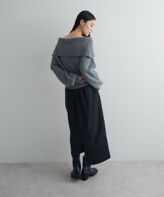 Green Parks オフショルダーニット