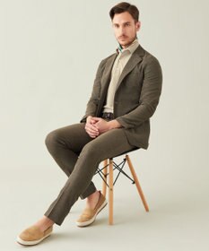 GOTAIRIKU 【AIRY MOVE / セットアップ対応】テクノ カラミ ストレッチ セットアップジャケット