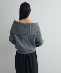 Green Parks オフショルダーニット