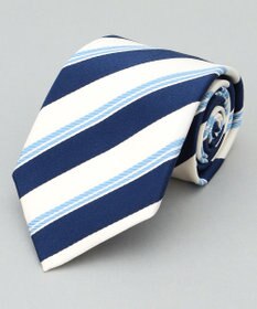 GOTAIRIKU 日本縫製/オリジナル柄【Fermo Fossati】ネクタイ_レジメンタル