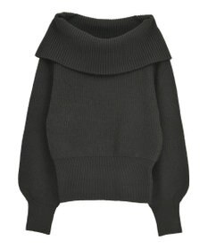 Green Parks オフショルダーニット