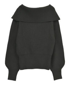 Green Parks オフショルダーニット