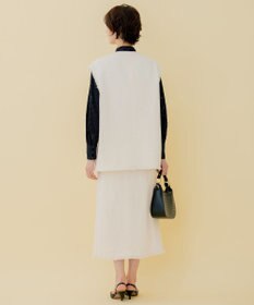 自由区 L 【セット可】ラミーブッチャー ショートジレ