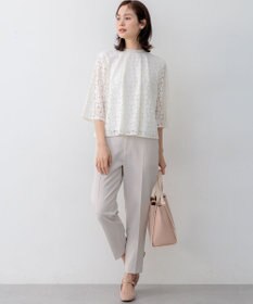 組曲 シュットクロステーパード パンツ