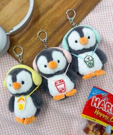 WEGO るんるんペンギンぬいぐるみキーホルダー