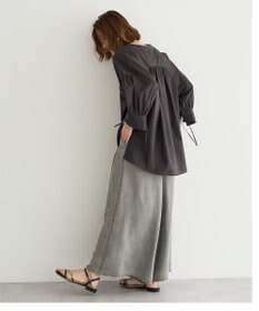 YECCA VECCA 【ORGABITS】5分袖スキッパーシャツ