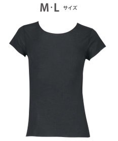 WACOAL MEN 【オーガニック綿混インナー】多機能を着る。綿の贅沢オーガニック フリーなカッティング（ネック・袖・裾）2分袖 GL5210 /ブロス バイ ワコールメン