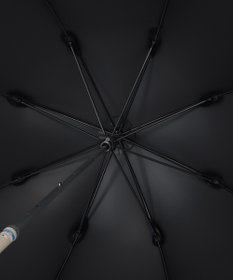 MOONBAT 【軽量】PAUL & JOE 晴雨兼用日傘 長傘 ワンポイントヌネット 一級遮光 遮熱 UV