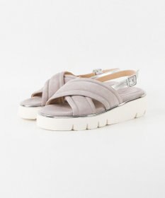 BONTRE 【LucaGrossi/ルカグロッシ】クロスストラップ厚底サンダル/H274S-USO