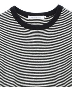 AMERICAN HOLIC バイパチクルーネックリブニットプルオーバー