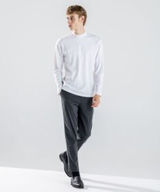 JOSEPH HOMME ハイゲージベアスムース　モックネック長袖Ｔシャツ