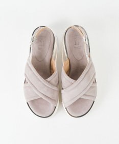 BONTRE 【LucaGrossi/ルカグロッシ】クロスストラップ厚底サンダル/H274S-USO