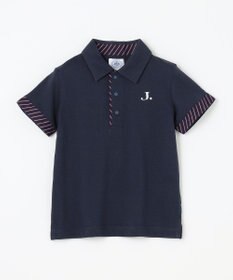 J.PRESS KIDS 【110-130cm】COOLMAX レジメン ポロシャツ